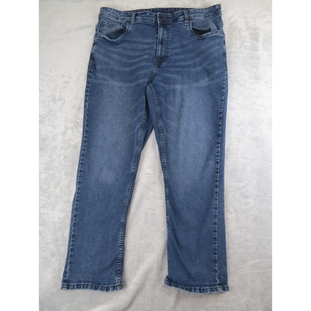 The Perfect Jean NYC Athletic Fit Mens 40x30 Medium Wash Stretch Denim